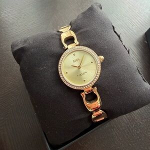 New gold coach watch